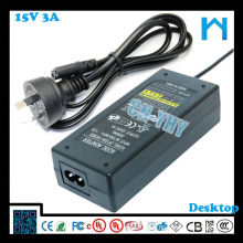 Bottom price for speaker ac/dc 15v 3a switching power adapter